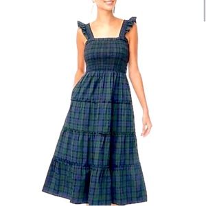 NWT J Crew Factory Plaid Dress - Size Small
